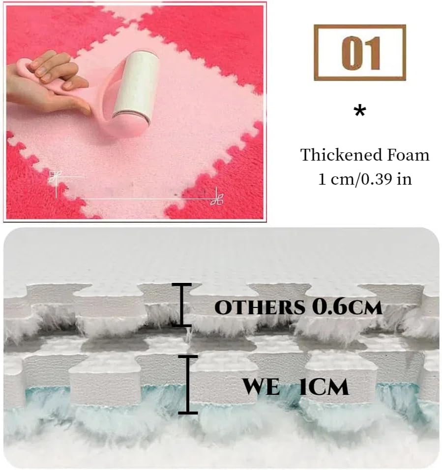 Cozy Foam Puzzle Rugs