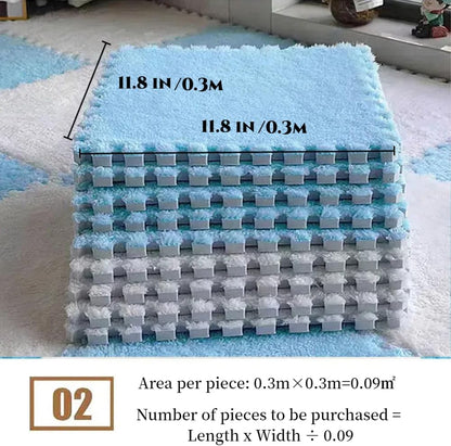 Cozy Foam Puzzle Rugs