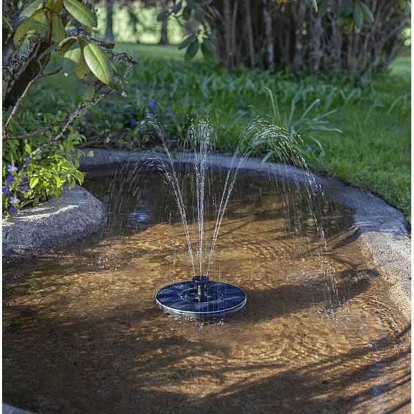Solar Powered Fountain